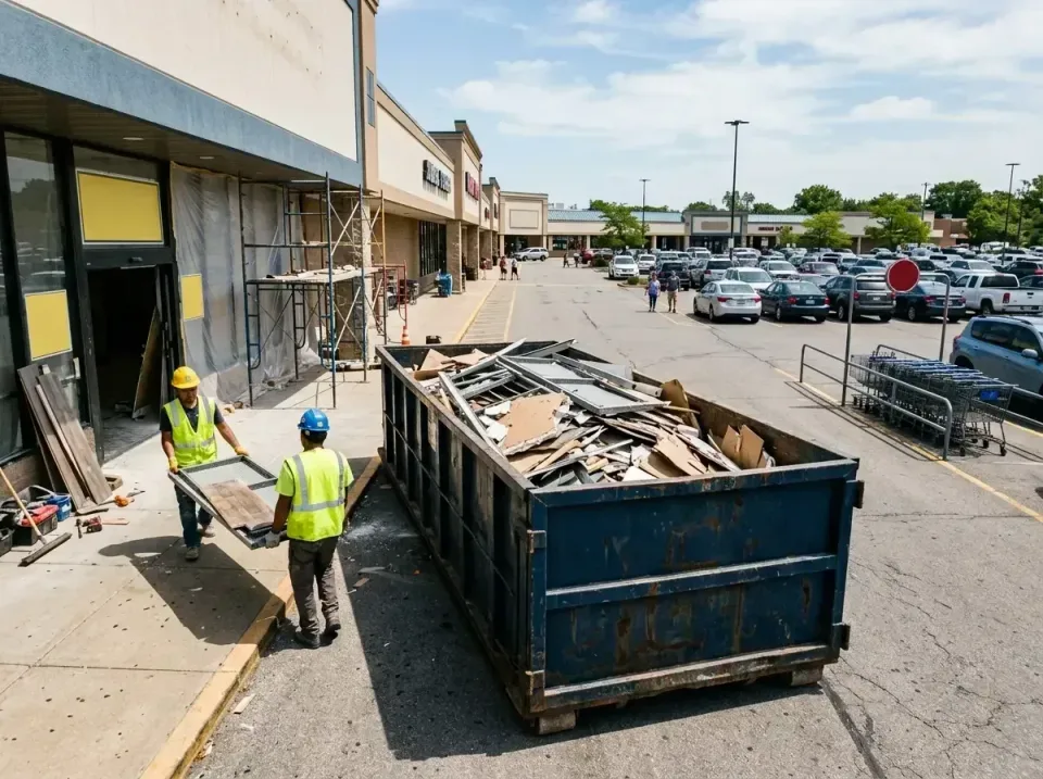 retail-store-renovation-debris-003 — frequently asked questions, Roll-off Dumpster Rentals in Avon, OH